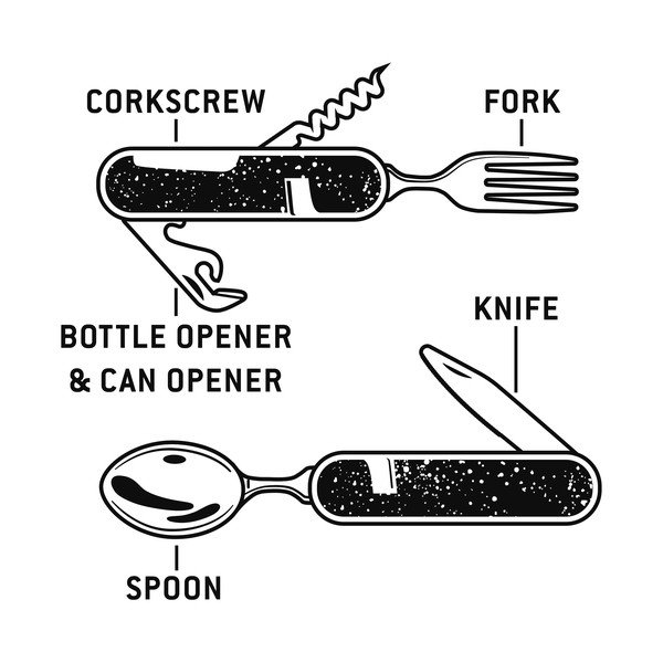 Saliekamie kempinga galda piederumi Gentlemen´s Hardware-image-3