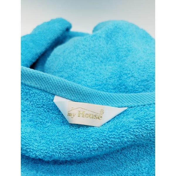 Tirkīzzils pludmales dvielis 100x180 cm Big – My House-image-1