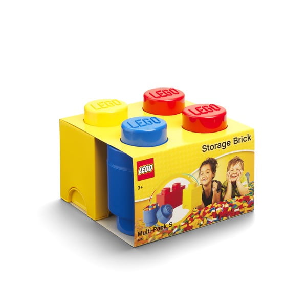 3 LEGO® glabāšanas kastu komplekts-image-1