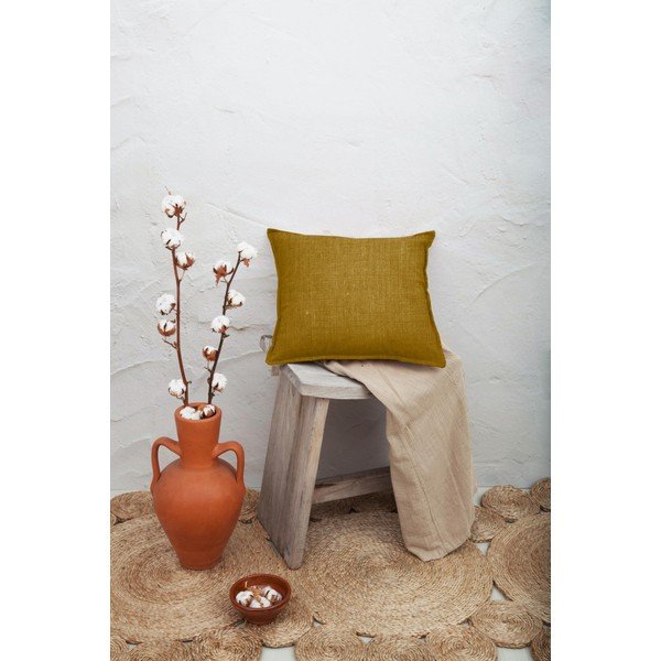 Spilvens Really Nice Things Mustard, 45 x 45 cm-image-1