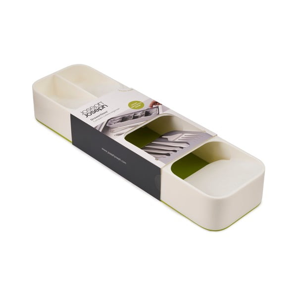 Balts ar zaļu galda piederumu turētājs Joseph Joseph DrawerStore-image-4