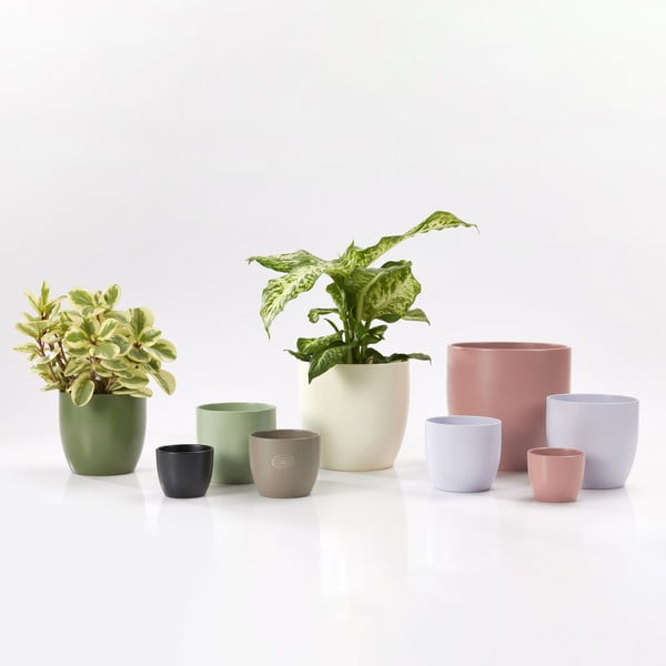 Keramikas puķu pods ø 19 cm Basel Fashion – Big pots-image-1