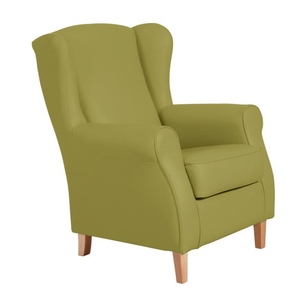 Max Winzer Lorris Apple zaļš mākslīgās ādas krēsls