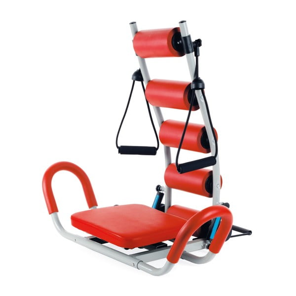 Stiprināšanas iekārta ar krūšu piederumiem InnovaGoods Abdo Trainer Twist Sit Up Bench