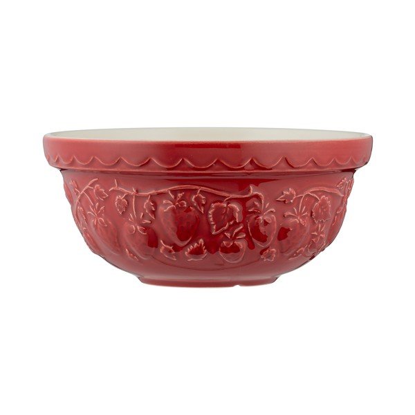 Sarkana akmensmasas bļoda ø 21 cm Fruits Strawberry – Mason Cash