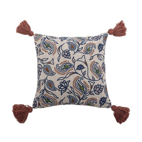 Dekoratīvais spilvens no pārstrādātas kokvilnas 45x45 cm Paisley – Bloomingville