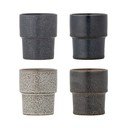 Brūnas espreso akmensmasas tasītes (4 gab.) 150 ml Ewan – Bloomingville