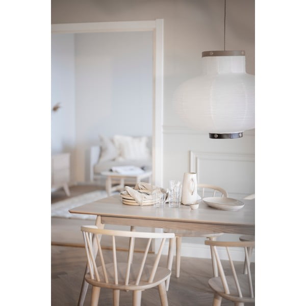 Izvelkams ēdamgalds ar ozolkoka imitācijas virsmu 190x90 cm Yumi – Rowico-image-1