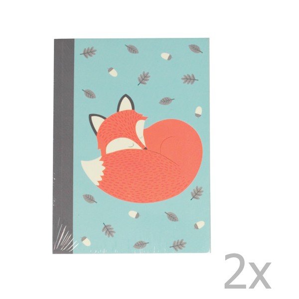 2 blociņu komplekts Rex London Rusty The Fox
