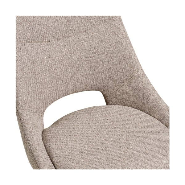 Bēšs polsterēts pusdienu krēsls Dokka – House Nordic-image-4
