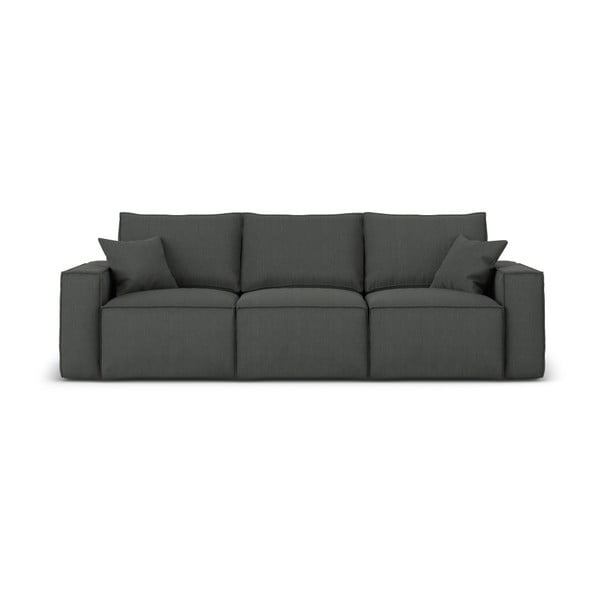 Tumši pelēks dīvāns Cosmopolitan Design Miami, 245 cm