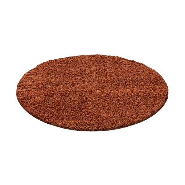 Terakotas oranžs apaļš paklājs ø 200 cm Life – Ayyildiz Carpets