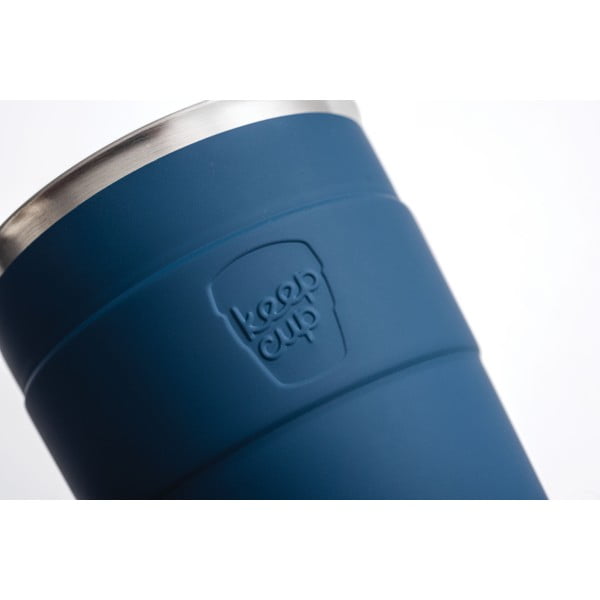 Tumši zila ceļojumu krūze ar vāku KeepCup Spruce Thermal, 340 ml-image-2