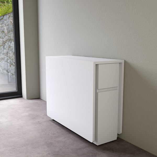 Balts saliekams daudzfunkcionāls galds Woodman Kungla-image-1