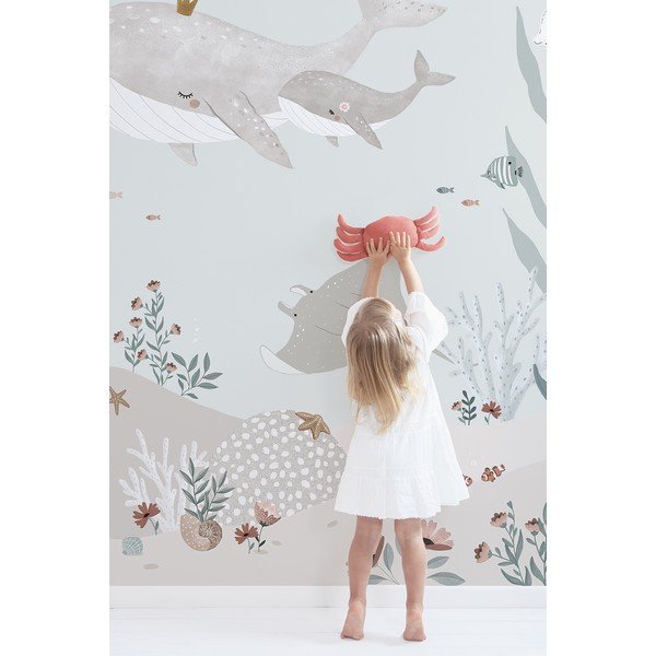 Bērnu tapetes 400 cm x 248 cm Dreamy Seabed – Lilipinso-image-3