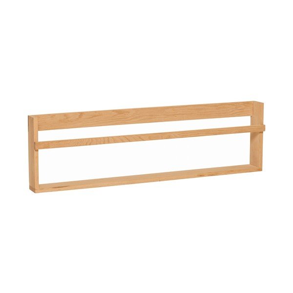 Dabīga toņa daudzlīmeņu/bildēm ozola masīvkoka sienas plaukts 110 cm Display – Hübsch