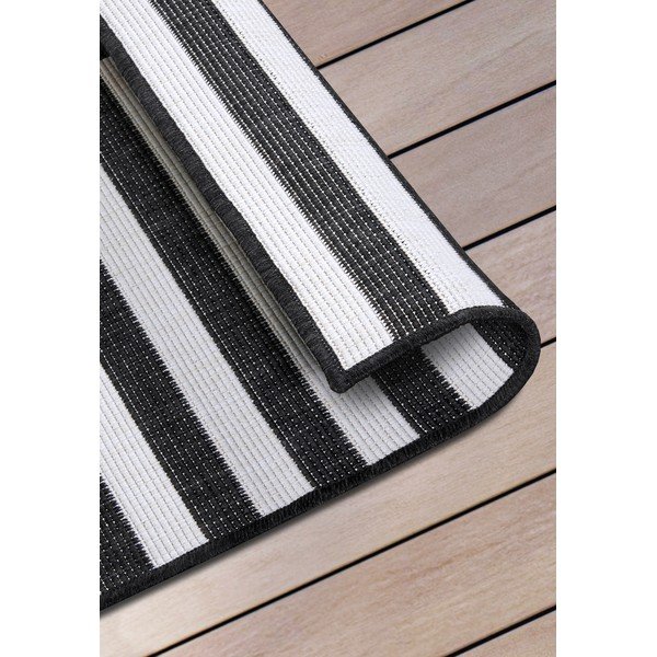 Melnbalts iekštelpu un āra paklājs 120x170 cm Viela – Hanse Home-image-3