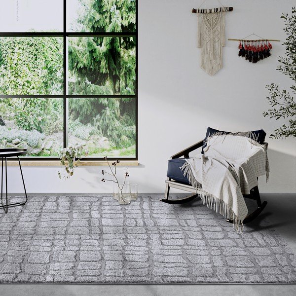 Pelēks paklājs 160x235 cm Artistique Light Grey – Elle Decoration-image-1
