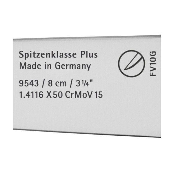 Dārzeņu nazis no īpaši kalta nerūsējošā tērauda WMF Spitzenklasse Plus, garums 8 cm-image-1