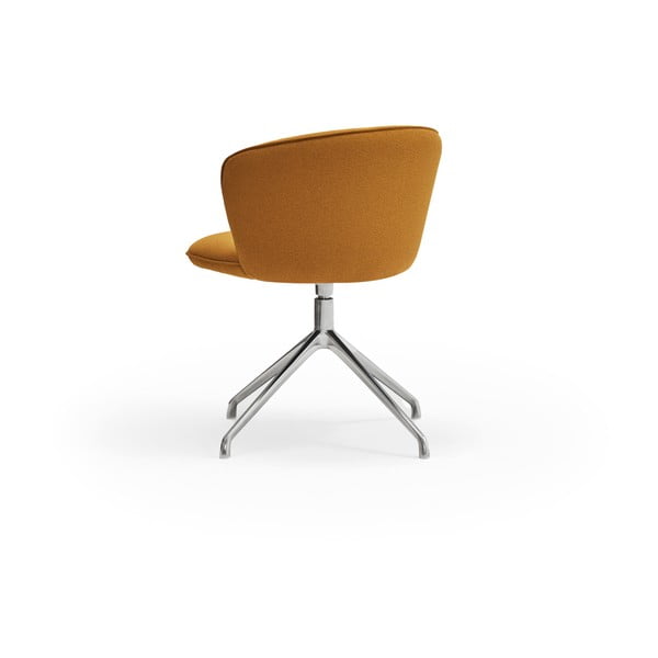 Sinepju dzelteni polsterēti ēdamistabas krēsli (2 gab.) Add – Teulat-image-3