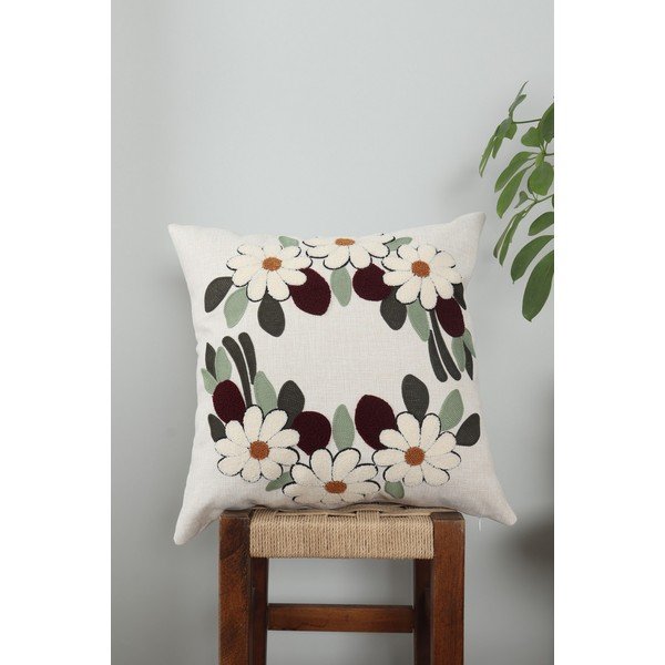 Lina dekoratīvais spilvens 43x43 cm Papatya – Mioli Decor-image-1