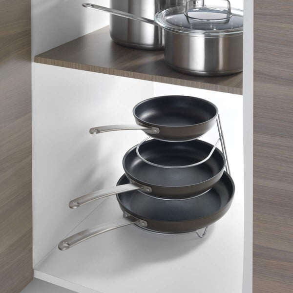 Papildu pannu turētājs virtuves skapītim Metaltex Canyon-image-1