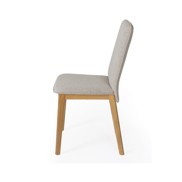 2 ēdamistabas krēslu komplekts ar ozolkoka pamatni Woodman Adra Naturo Light-image-4