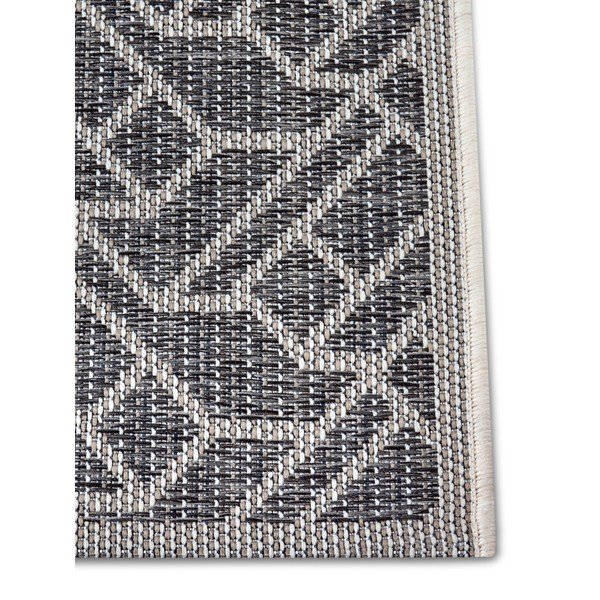 Tumši pelēks āra paklājs 63x120 cm Clyde Eru – Hanse Home-image-3