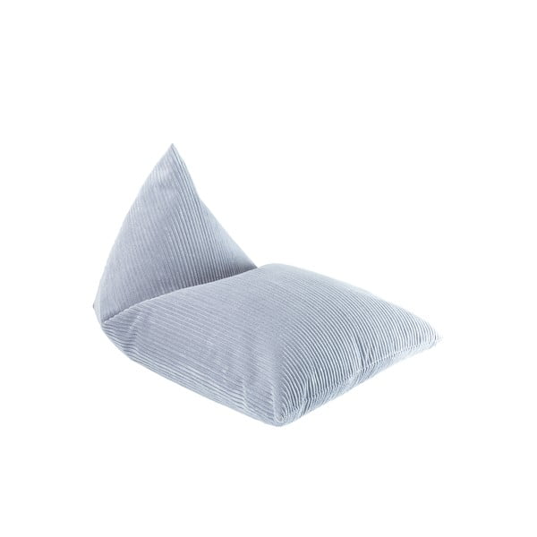 Zils velveta bērnu sēžammaiss Big Lounger – Wigiwama