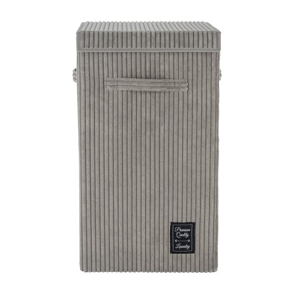 Pelēks veļas grozs Wenko Cora, tilpums 63 l-image-1