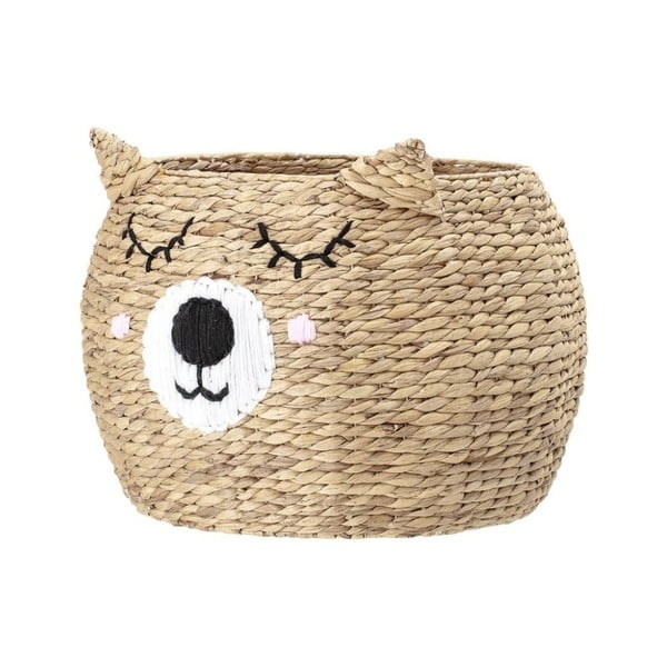 Uzglabāšanas kaste no ūdens hiacintes bērniem Eman – Bloomingville Mini-image-1