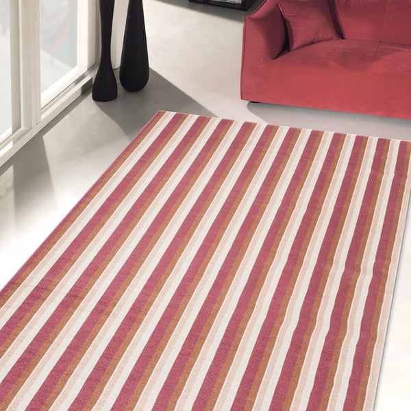 Ļoti izturīgs virtuves paklājs Webtappeti Stripes Multi, 60 x 150 cm