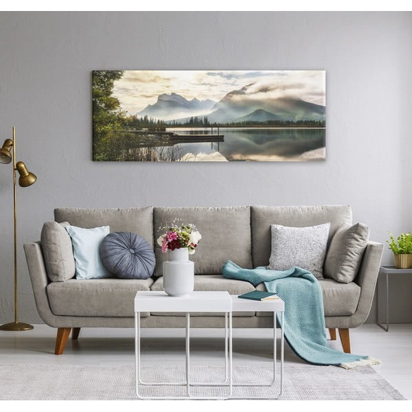 Glezna uz audekla Styler Lake, 150 x 60 cm-image-1