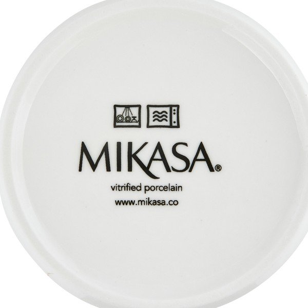 Balta porcelāna bļoda Mikasa Ridget, ø 16 cm-image-3