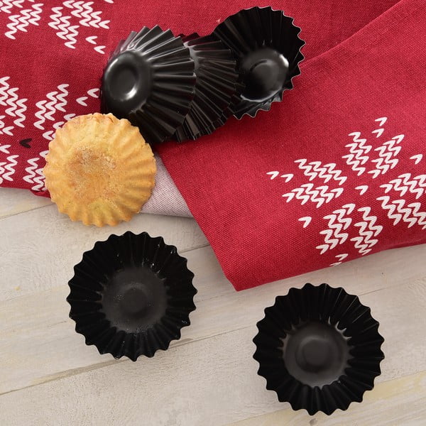 Metāla cepšanas formas tartaletēm (6 gab.) ø 7 cm – Orion-image-1