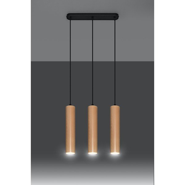 Griestu lampa Sollux Bakari, garums 40 cm-image-1