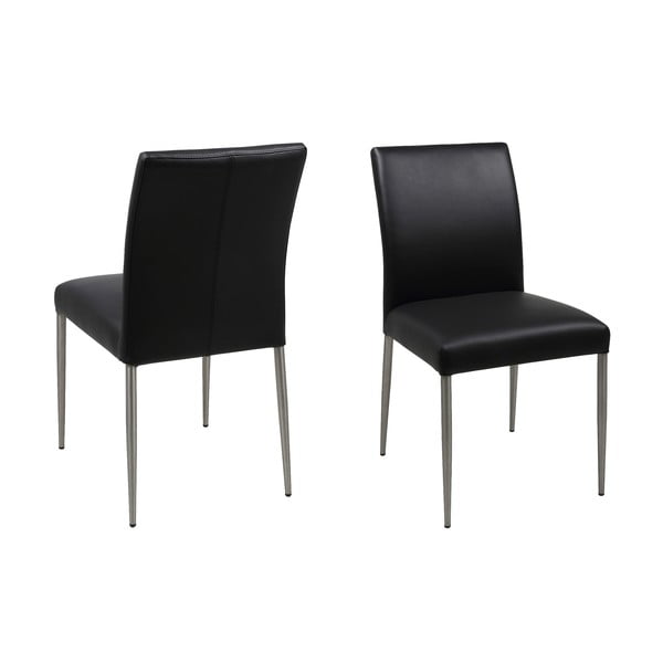 Melns ēdamistabas krēsls Actona Sala