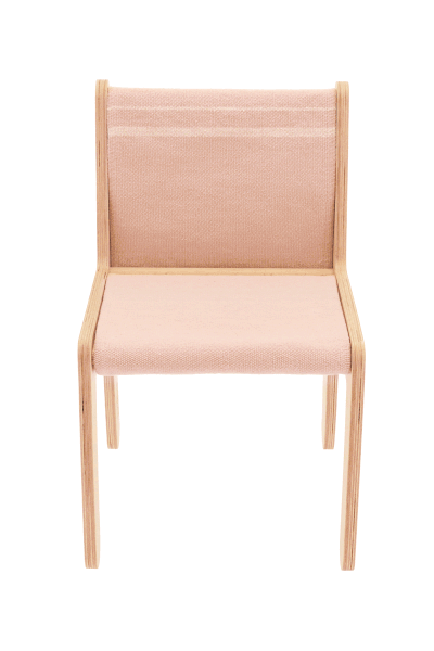 Gaiši rozā/dabīga toņa bērnu krēsls Vintage Nude – Lorena Canals-image-3