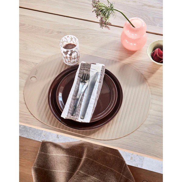 Terakotas oranži zupas terakotas šķīvji (2 gab.) ø 19 cm Yuka – OYOY Living Design-image-1