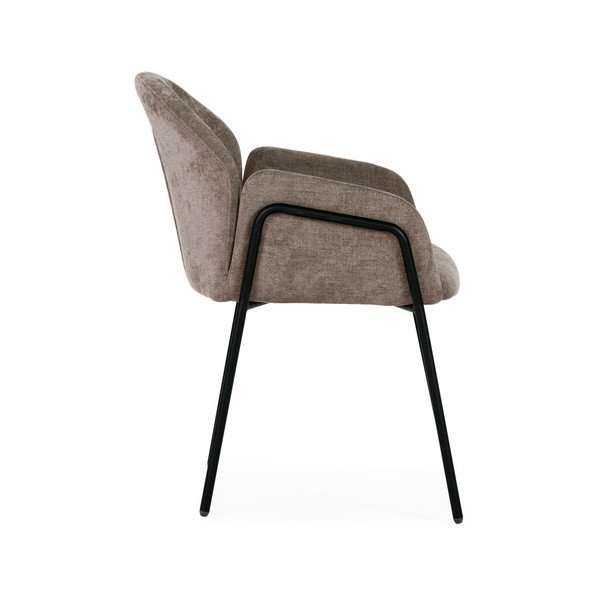 Persiku oranži polsterēti ēdamistabas krēsli (2 gab.) Aslin – MOME-image-4