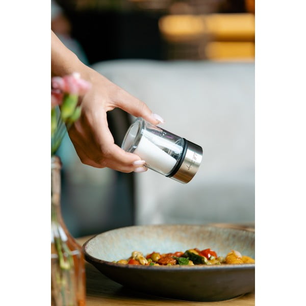 Sāls un piparu trauks ar statīvu Soho – Vialli Design-image-4