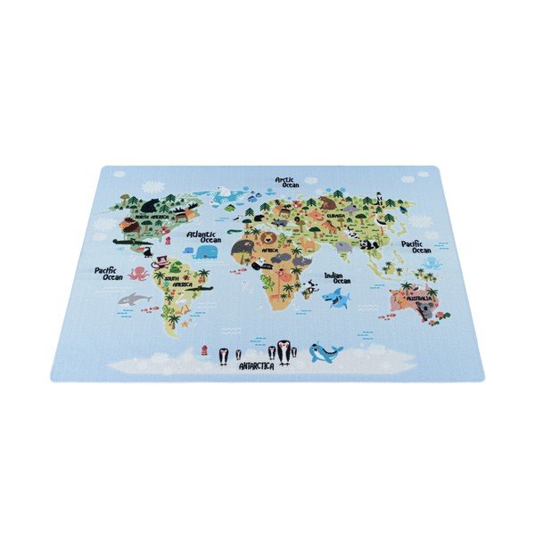 Gaiši zils bērnu paklājs 160x230 cm Play – Ayyildiz Carpets-image-4