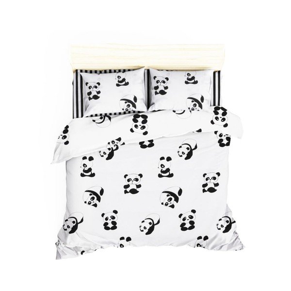 Kokvilnas gultas pārklāja, palaga un 2 spilvendrānu komplekts Garrudo Mismo