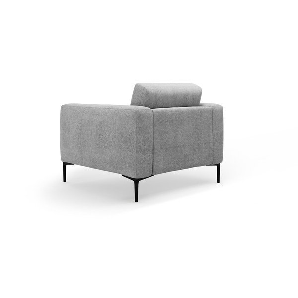 Pelēks atpūtas krēsls Bemy – Micadoni -image-2