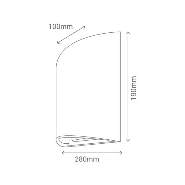 Rozā sienas lampa SULION Lines-image-1