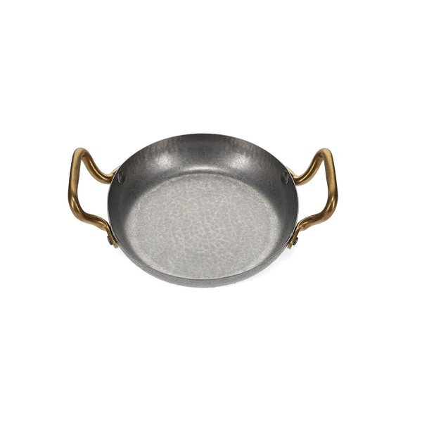 Sudraba krāsas servēšanas metāla šķīvis ø 18 cm Serve – BonBistro