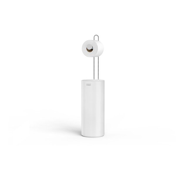 Balts plastmasas tualetes papīra turētājs EasyStore – Joseph Joseph-image-1