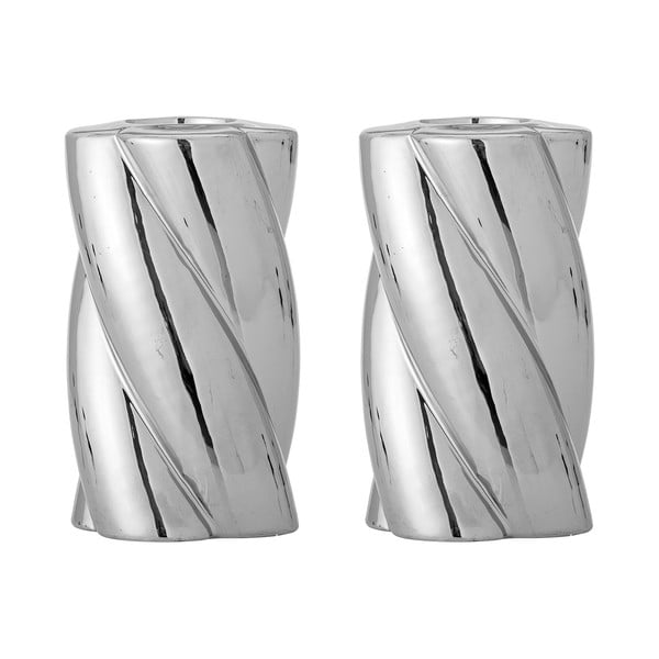 Akmensmasas svečturi (2 gab.) Silvia – Bloomingville