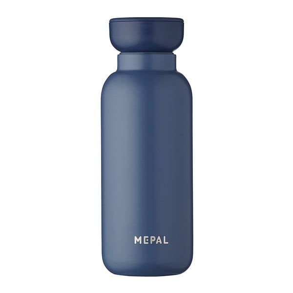 Tumši zila nerūsējošā tērauda pudele 350 ml Nordic denim – Mepal