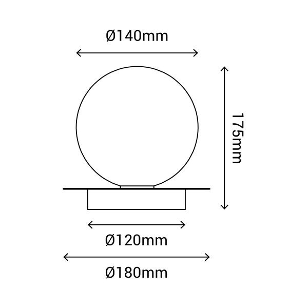 Griestu lampa SULION Musa, ø 14 cm-image-3